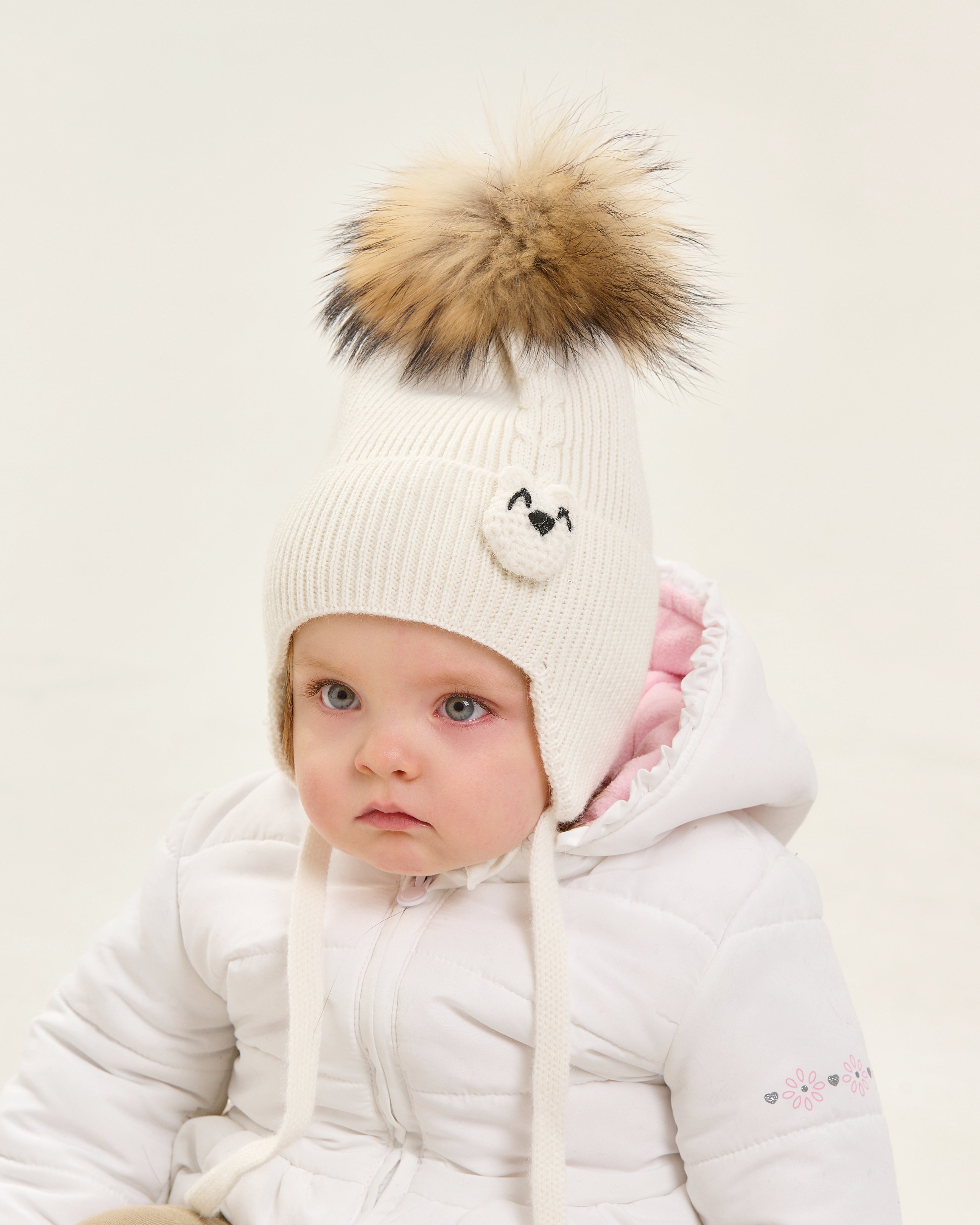 Nikola.155kПЄ (Комплект: шапка на завʼязках та снуд)