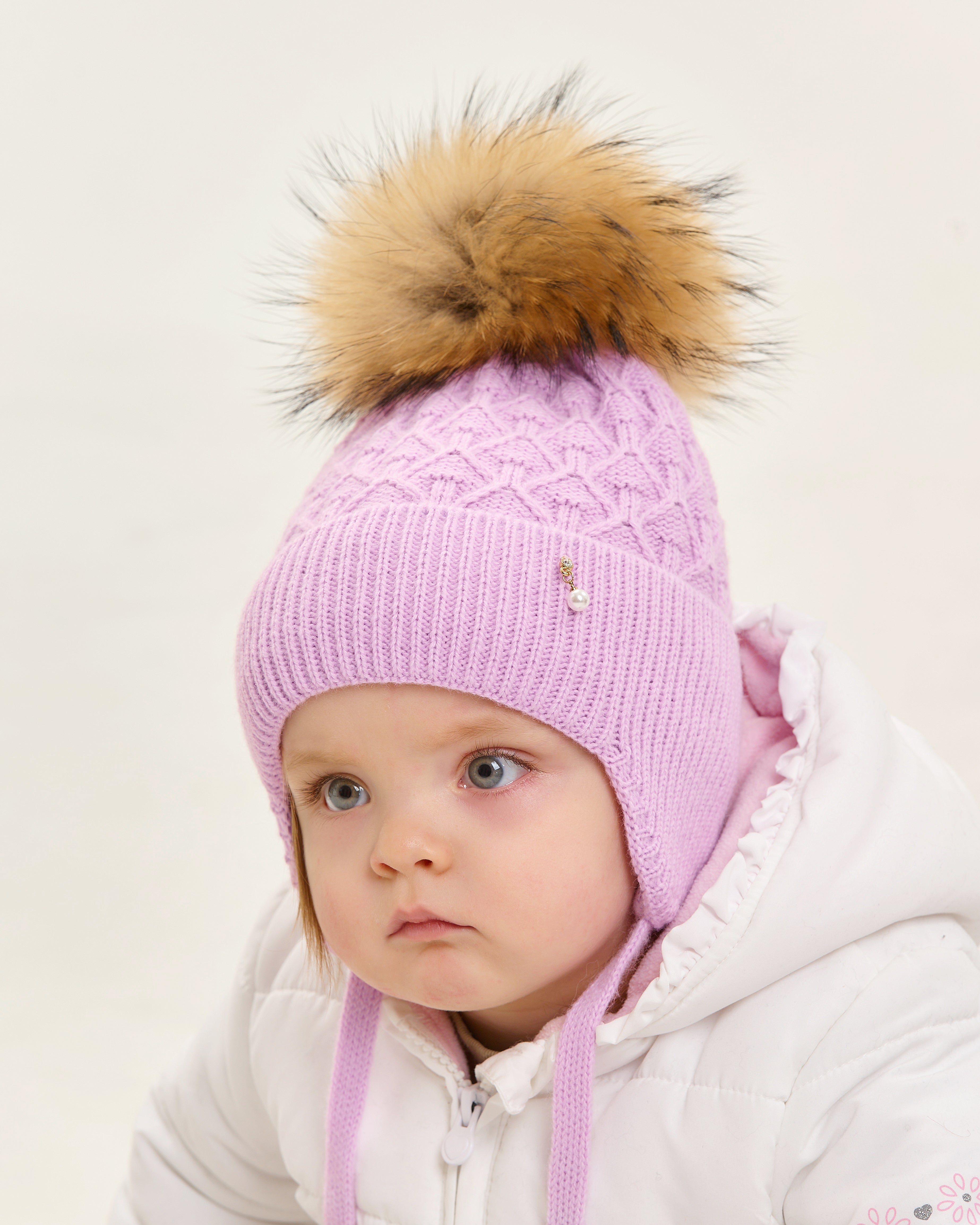 Nikola.72КПЄ (Set: hat with ties and snood)